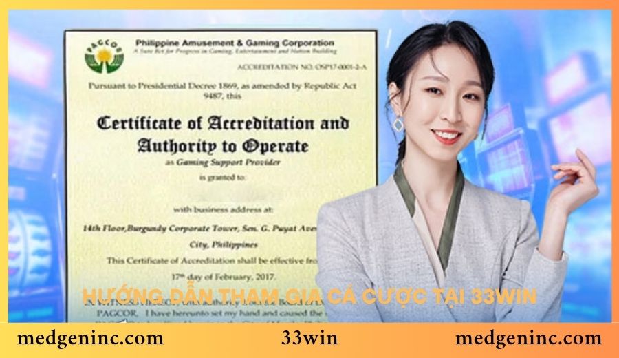 Hướng dẫn tham gia cá cược tại 33win