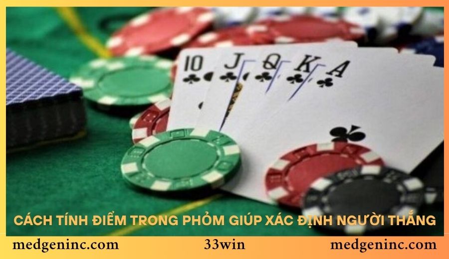 Cách tính điểm trong phỏm giúp xác định người thắng