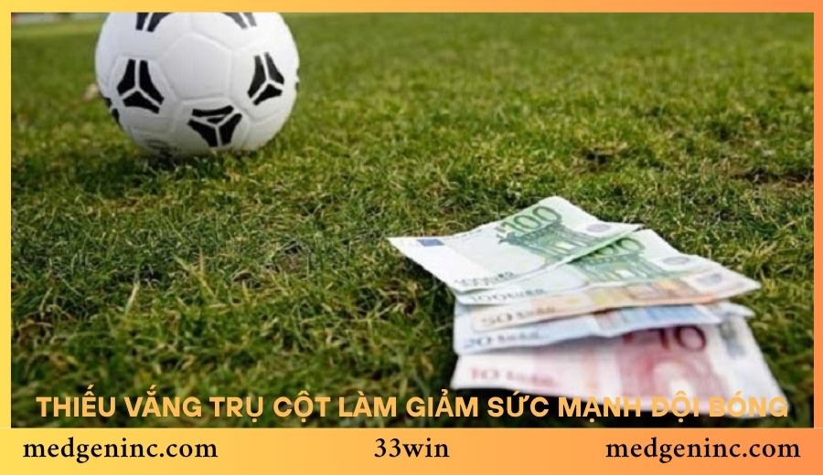 Thiếu vắng trụ cột làm giảm sức mạnh đội bóng