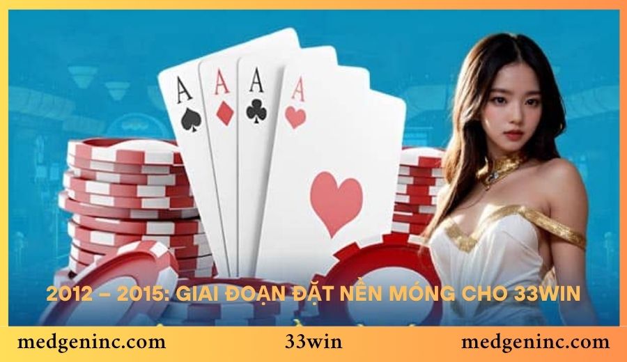 2012 – 2015: Giai đoạn đặt nền móng cho 33win