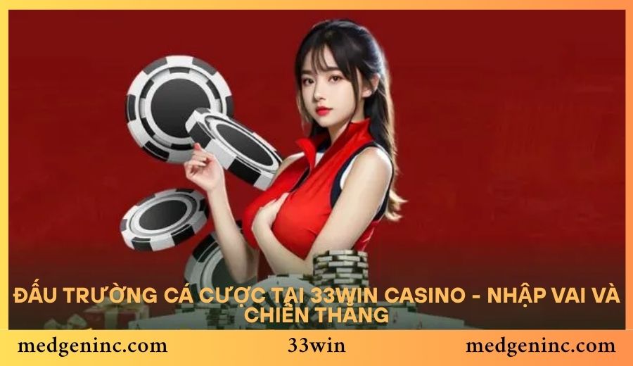 Đấu trường cá cược tại 33win Casino - Nhập vai và chiến thắng