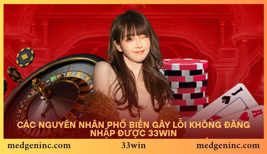 Các nguyên nhân phổ biến gây lỗi không đăng nhập được 33win