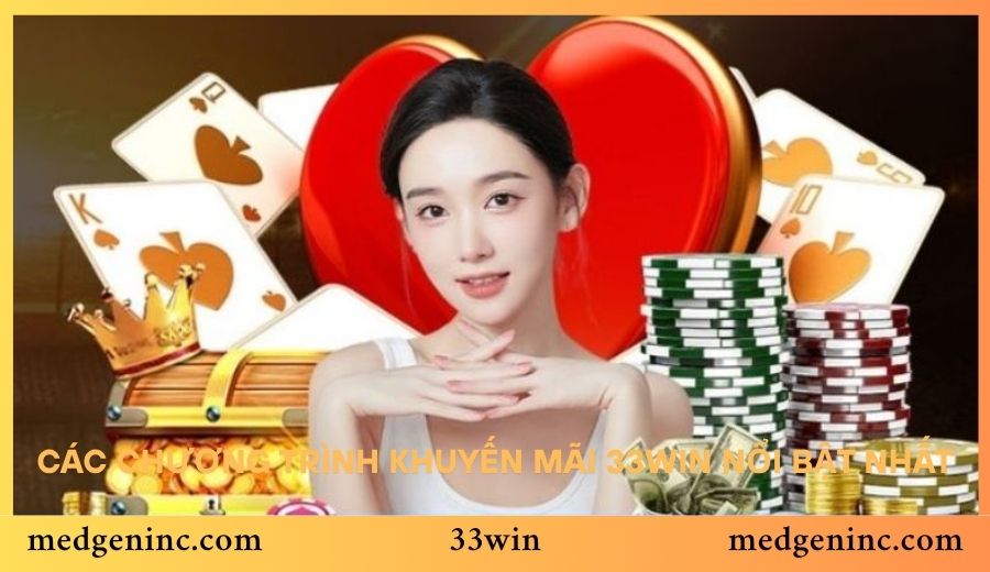Các chương trình khuyến mãi 33win nổi bật nhất